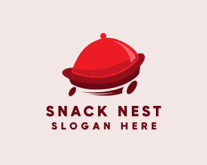 Restaurant Food Tray  logo design