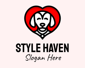 Happy Dog Heart  Logo