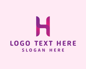 Music Streaming Letter H logo