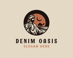 Desert Bedouin Man logo