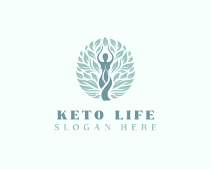 Organic Nature Wellness logo design