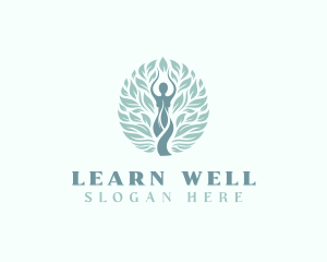 Organic Nature Wellness logo design