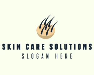 Skin Hair Dermatology logo design