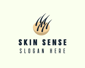 Skin Hair Dermatology logo design