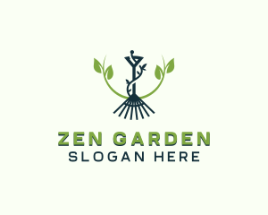 Garden Rake Landscaping logo design