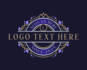 Floral Luxury Beauty Logo