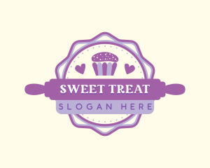 Cupcake Bakery Pastry logo design