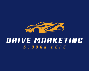 Auto Driving Sports Car logo