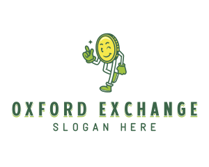 Coin Money Exchange logo design