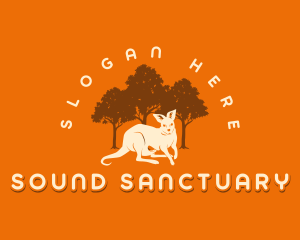 Wallaby Marsupial Sanctuary logo design