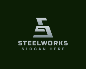 Steel Construction Machine  logo