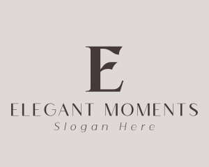 Elegant Wellness Beauty logo design