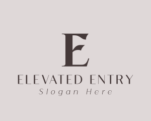 Elegant Wellness Beauty logo design