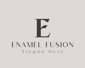 Elegant Wellness Beauty logo design