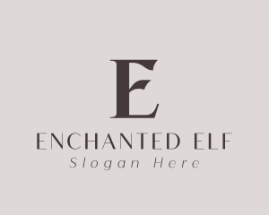 Elegant Wellness Beauty logo design