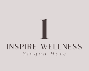 Elegant Wellness Beauty logo design