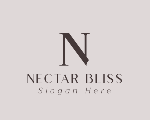 Elegant Wellness Beauty logo design