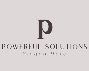 Elegant Wellness Beauty logo design