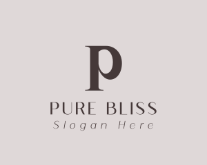 Elegant Wellness Beauty logo design