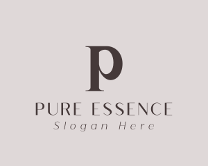 Elegant Wellness Beauty logo design