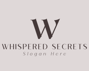 Elegant Wellness Beauty logo design