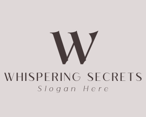 Elegant Wellness Beauty logo design