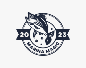 Tuna Fish Fisheries logo design