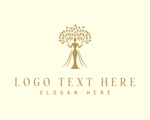 Organic Tree Woman logo