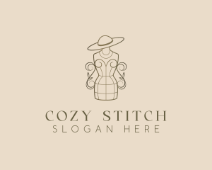 Fashion Mannequin Tailor logo design