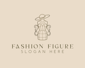 Fashion Mannequin Tailor logo design