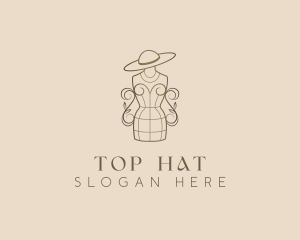 Fashion Mannequin Tailor logo design