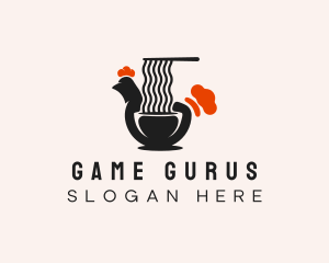 Chicken Pho Noodle Soup Logo