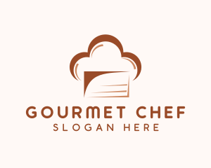 Baking Chef Toque logo design