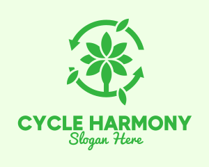 Green Plant Cycle logo