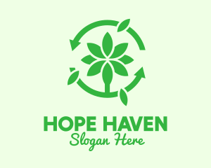 Green Plant Cycle logo