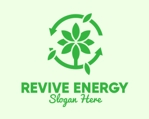 Green Plant Cycle logo