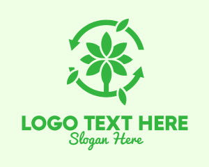 Green Plant Cycle logo