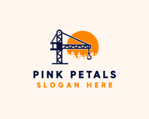 Crane Building Construction logo design