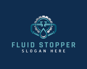 Faucet Plumbing Droplet logo