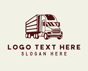 Forwarding Truck Driver logo