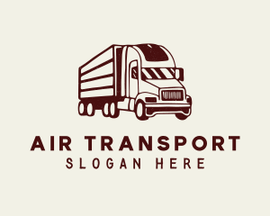 Forwarding Truck Driver logo design