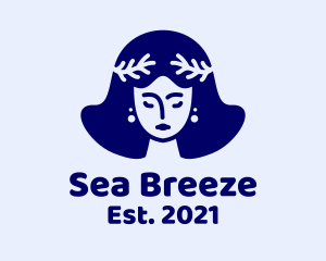 Sea Coral Woman logo design