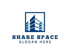 Skyscraper Office Space  logo design