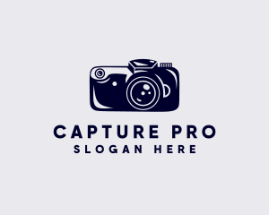 Photo Camera Videography logo design