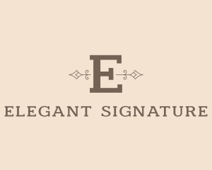 Generic Elegant Ornamental logo design