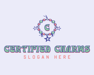 Star Charm Bracelet logo design