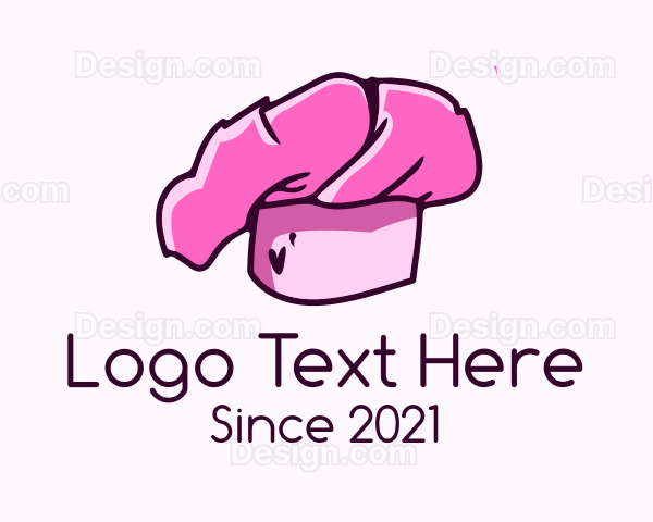 Pink Chef Hat Logo