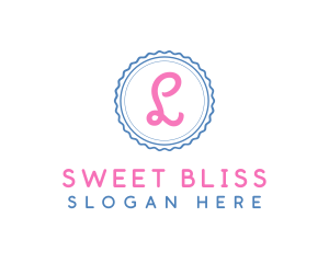 Feminine Candy Confectionery logo design