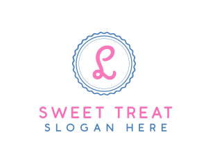 Feminine Candy Confectionery logo design