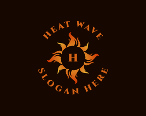Flaming Fire Heat logo